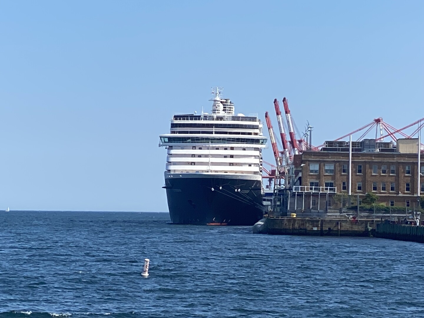 Cruise ship in Halifax
