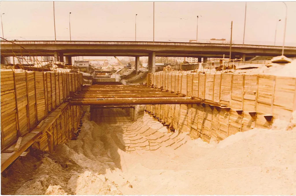 Budowa stacji Ursynów