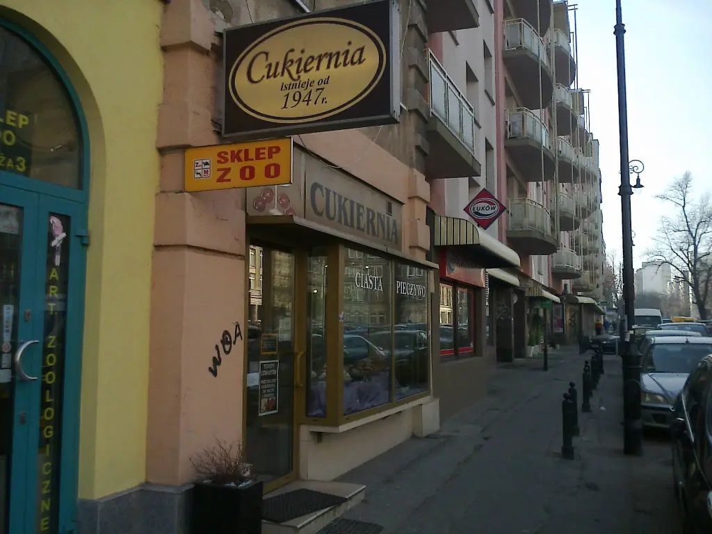 Cukiernia Zawiślaków – ul. Hoża 3 |Pańska Skórka