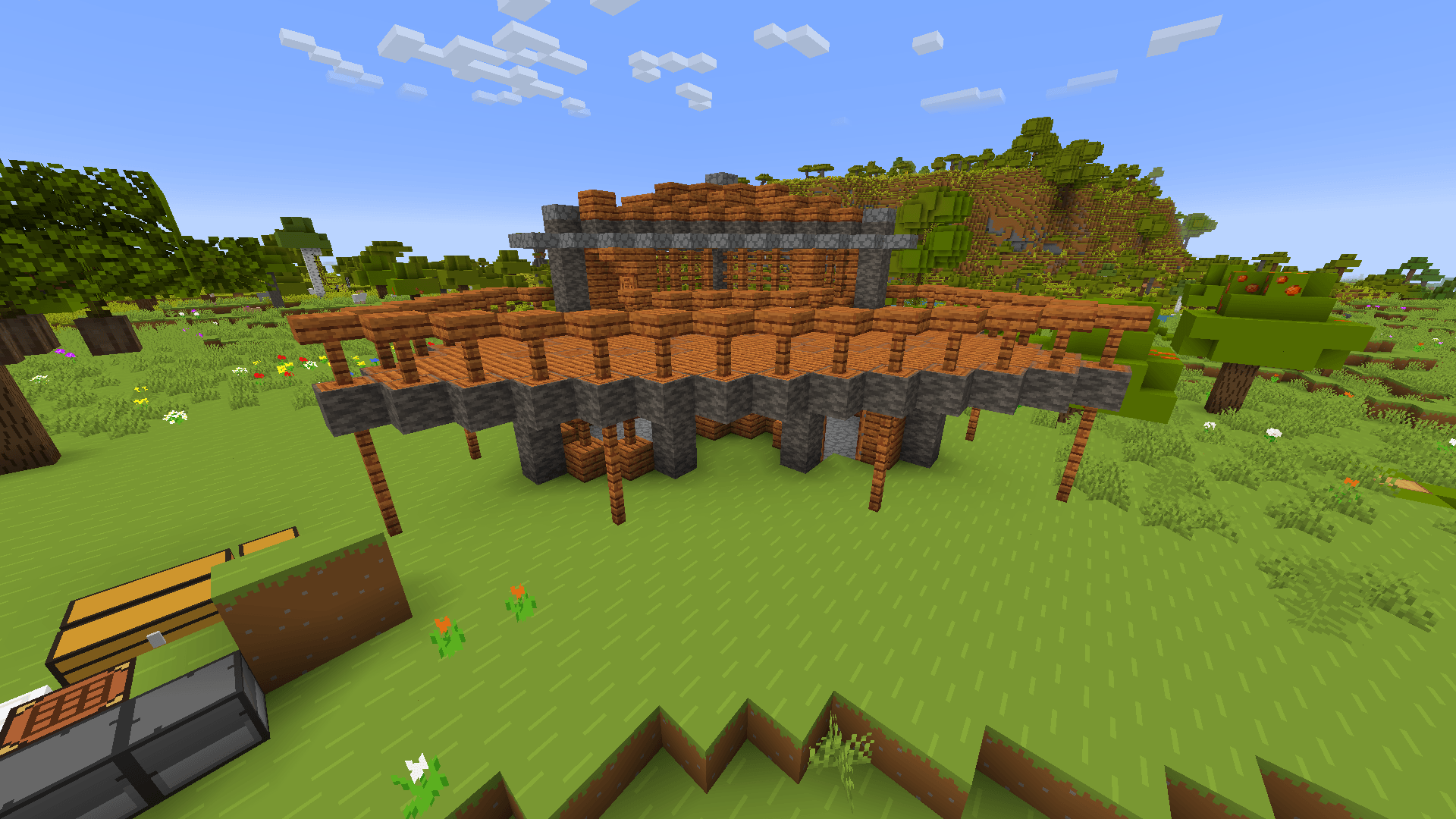 My baobab wood home, unfinished for now, WIP