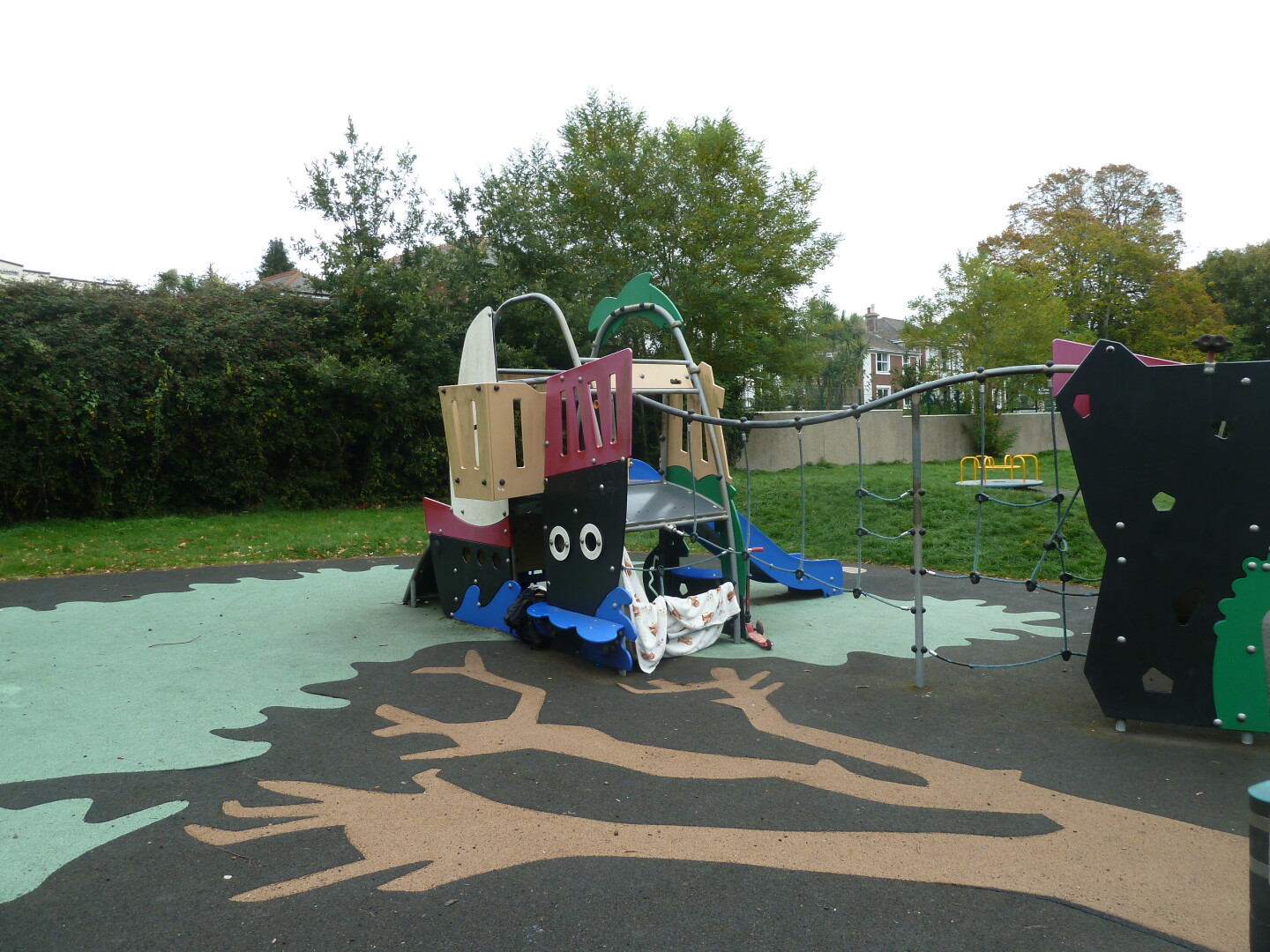 Play area in side Cary Park..