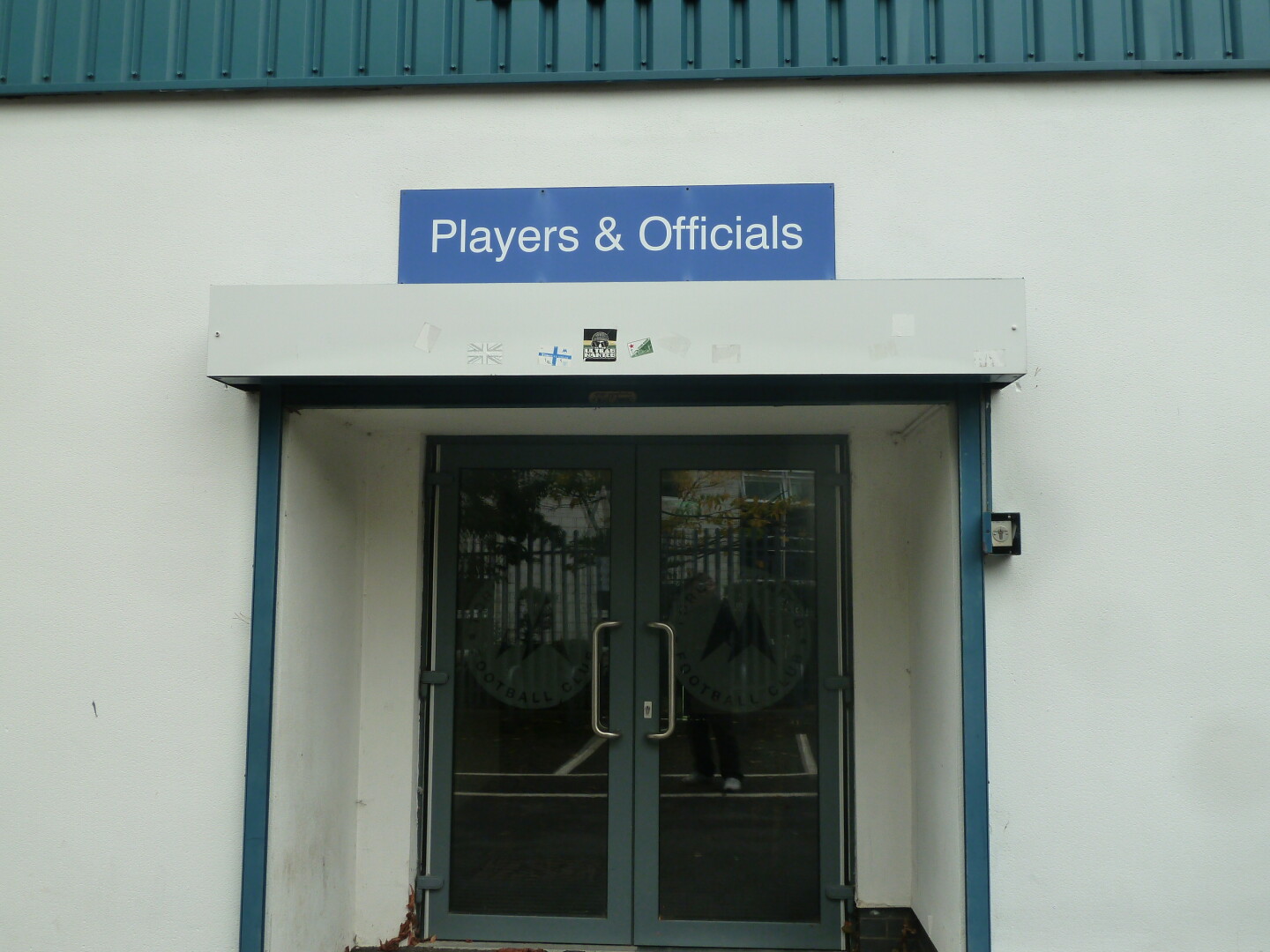 Officials entrance
