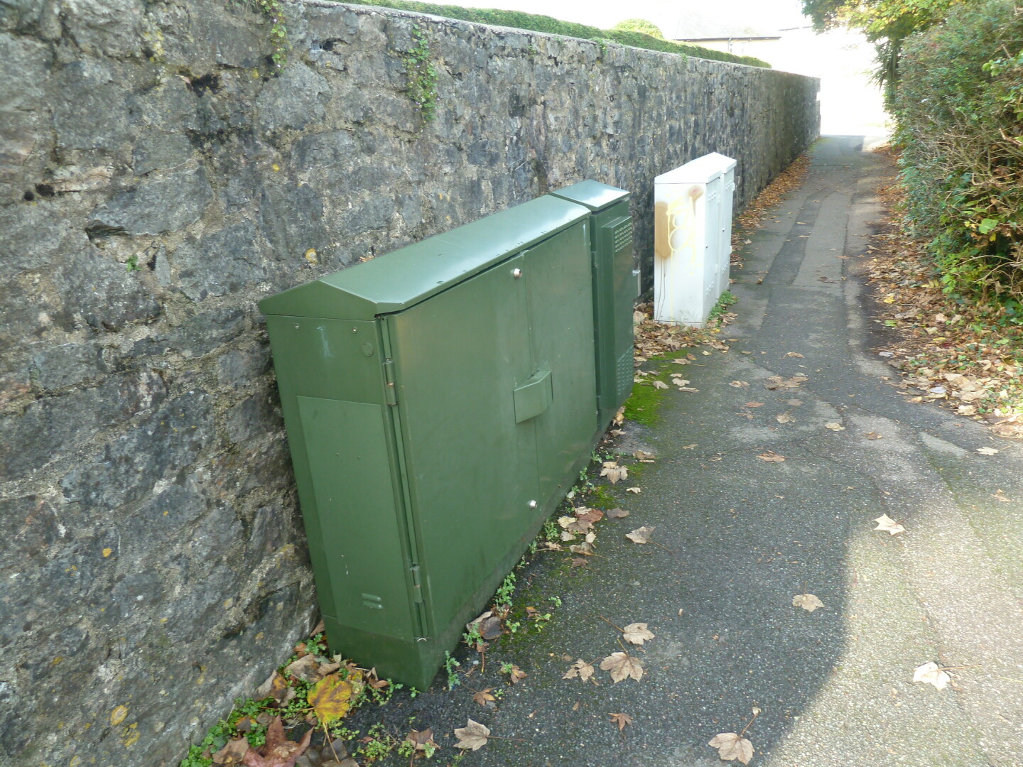 I think this a phone junction box