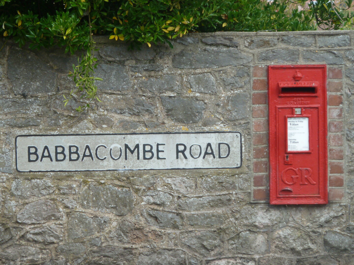 Post Box - Babbacombe Road