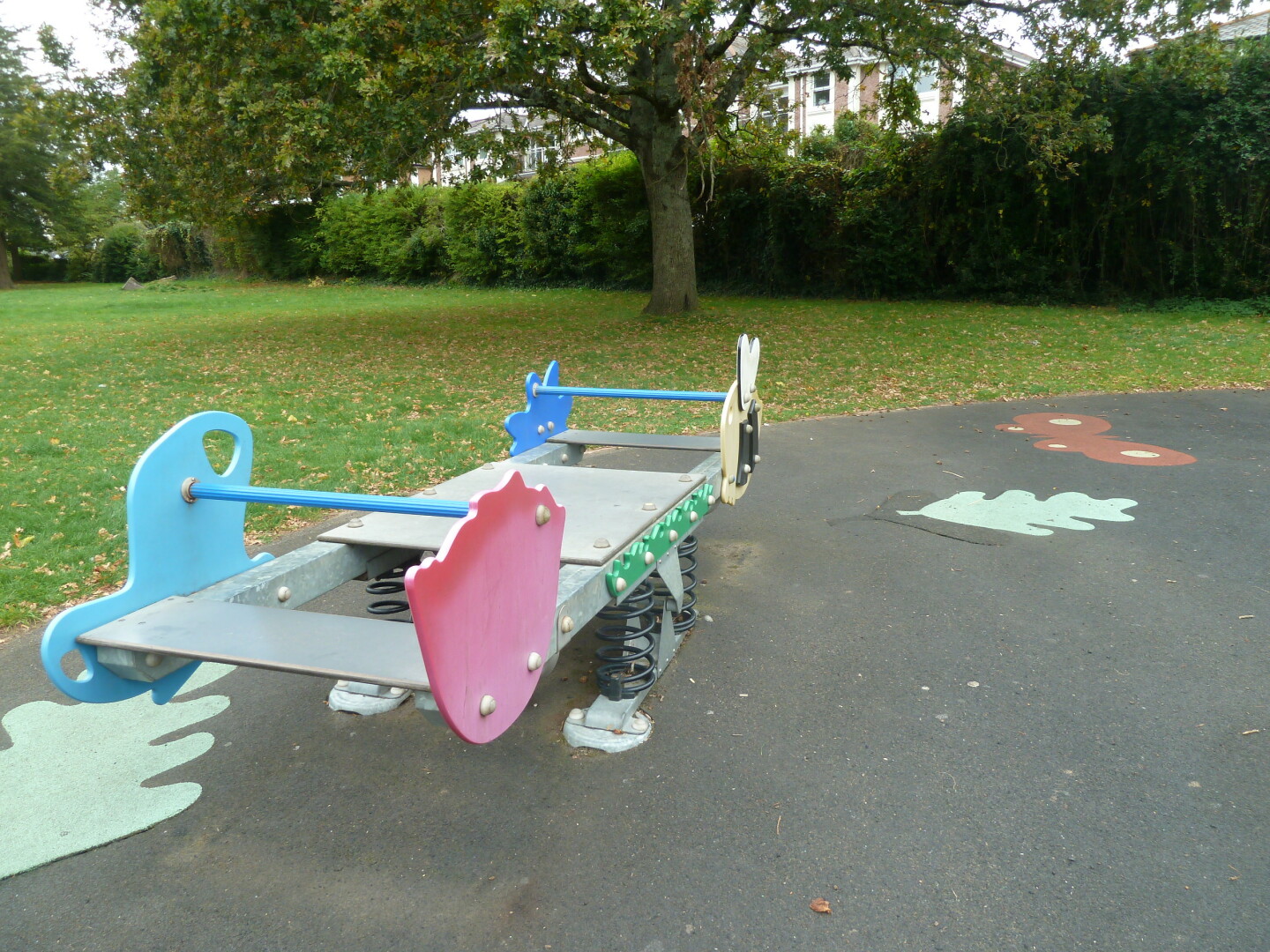 Play area in side Cary Park..