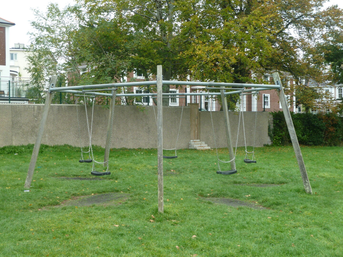 Play area in side Cary Park..