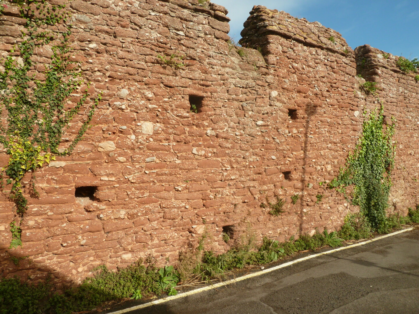 Old wall, Part of the old area of Paignton