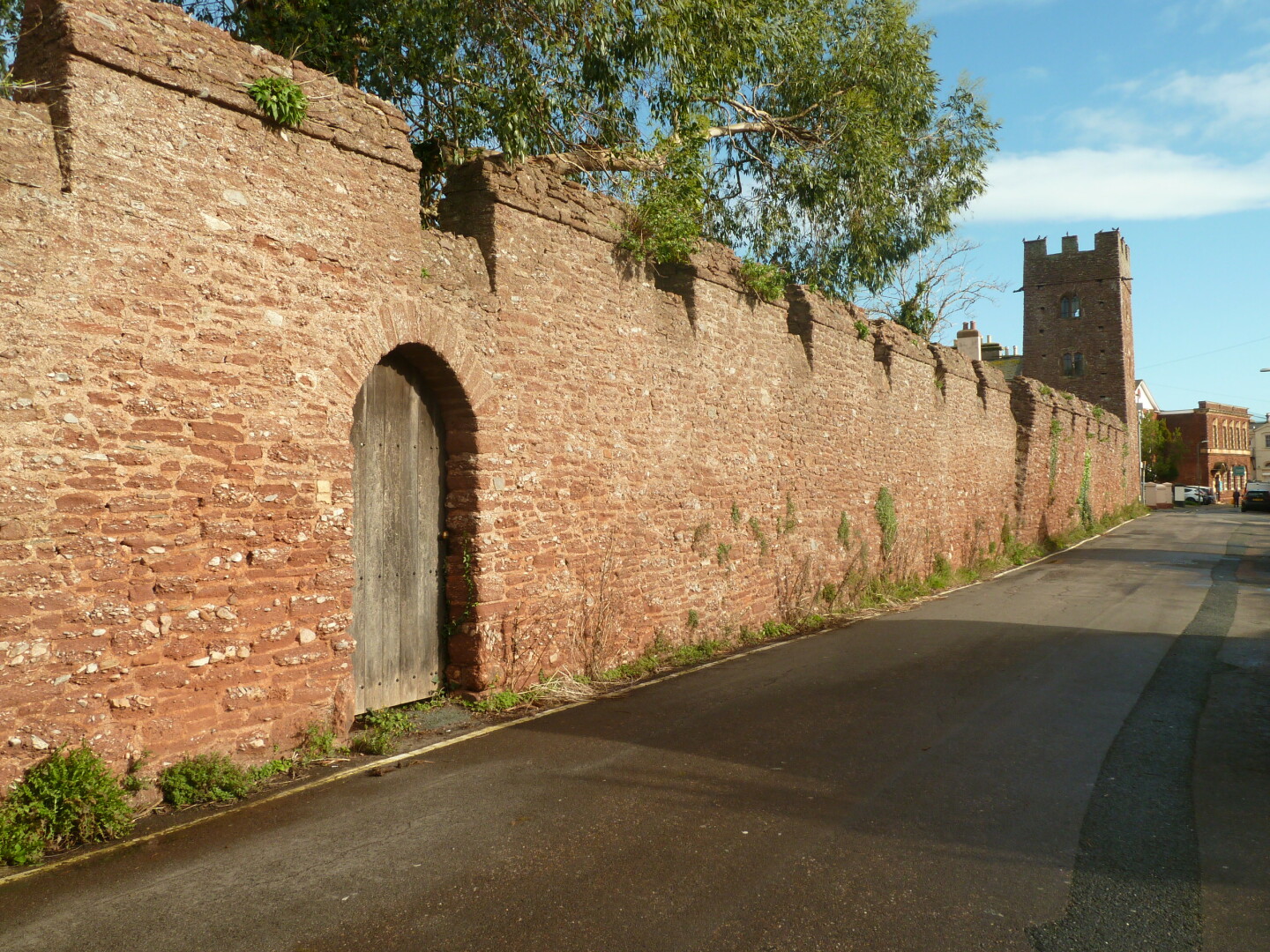 Old wall, Part of the old area of Paignton