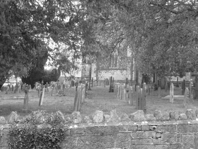 Another photo loolking towards the graveyard