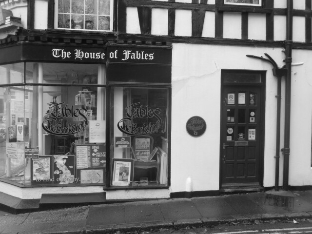 The House of fables, book shop